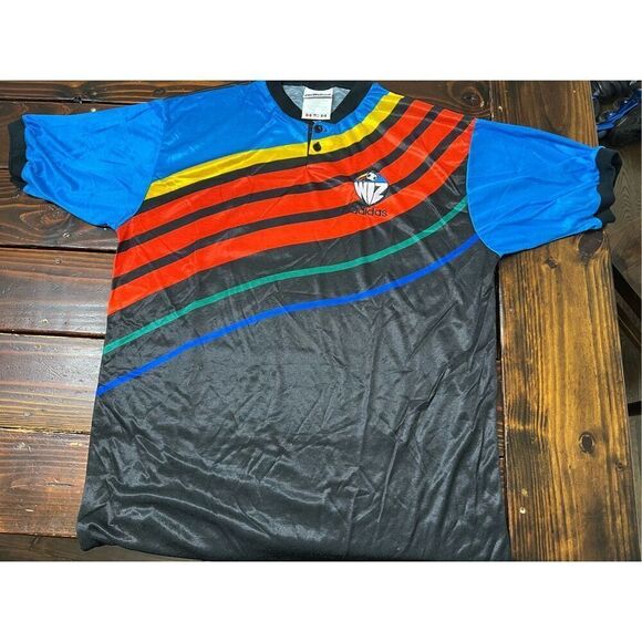 Vintage MLS Kansas City Wizards Adidas 1997 Soccer Jersey Rare XL